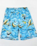 Quick-drying Printed Shorts Men's Casual Sports Five-point Pants Loose Plus Size Shorts