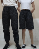 Ladies Fashion Cartoon Mushroom Print Color Reflective Pants Men's Hip Hop S-3XL