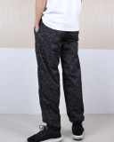 Ladies Fashion Cartoon Mushroom Print Color Reflective Pants Men's Hip Hop S-3XL