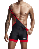 Hot Sale Summer New Colorblock Vest Shorts Men's Clothes Romper White Black Blue M-2XL