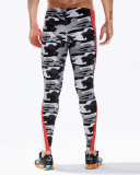 Newest Legging Yoga Long Camo Men's Pants Legging Black Green S-XL