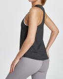 Ladies Fashion Quick Dry Summer Style Fitness Cover Up Training Yoga Top Off Shoulder U Neck Vest XS-4XL