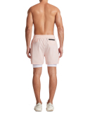 Sports Shorts Men's Quick Dry Woven Double Layer Fitness Running Marathon Casual XS-3XL