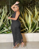 Knitted Women Long Beach Dress Hot Sale S-XXL
