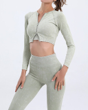 Fashion New Zipper Sports Yoga High Waist Ladies Yoga Bra S-L