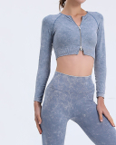 Fashion New Zipper Sports Yoga High Waist Ladies Yoga Bra S-L