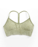 Fashion New Zipper Sports Yoga High Waist Ladies Yoga Bra S-L
