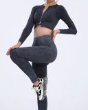 Fashion New Zipper Sports Yoga High Waist Ladies Yoga Bra S-L