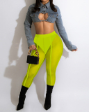 Women Sexy Mesh See Through Long Pants White Black Blue Wine Red Green Rose Red S-2XL 
