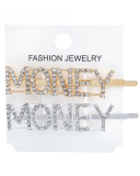 Rhinestones Alphabet Fashion Hairpin