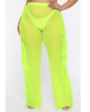 Mesh See Through Hot Beach Pant S-XXL