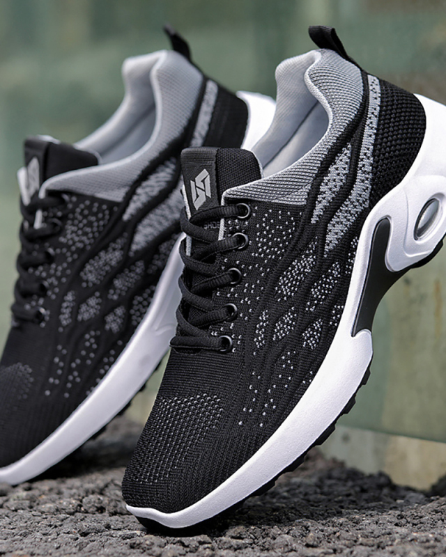 Sneakers Men's New Breathable Lace-Up Running Shoes Lightweight Casual  SPORT SNEAKERS 39-45