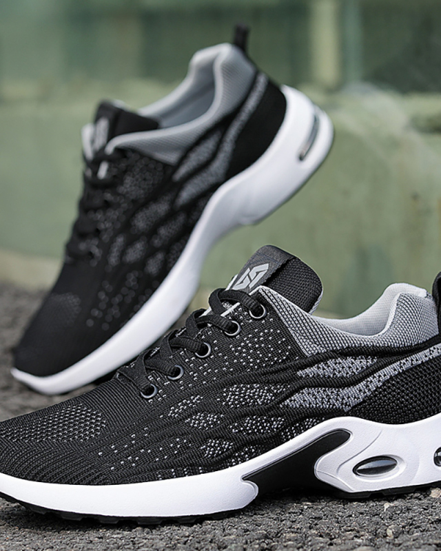 Sneakers Men's New Breathable Lace-Up Running Shoes Lightweight Casual  SPORT SNEAKERS 39-45