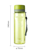 Lock Plastic Cup Sports Water Portable Cup Tritan Rope Student Cup Multicolor