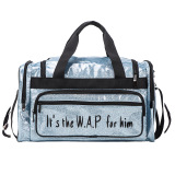 Sports Portable PU Leather Yoga Fitness Large-Capacity Multifunctional Bag