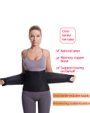 New Hot Sale Slimming Belt Waist Trainer Corsets Black Red Blue Pink Yellow Black S-3XL
