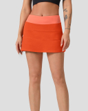 Hot Selling Hot Sports Short Skirt Female Pleated Tennis Skirt Dance Yoga Fitness Skirt Red Black White Rose Red Green Orange Yellow 4-12