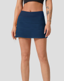Hot Selling Hot Sports Short Skirt Female Pleated Tennis Skirt Dance Yoga Fitness Skirt Red Black White Rose Red Green Orange Yellow 4-12