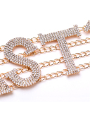 Wholesale Collar Letter Necklace