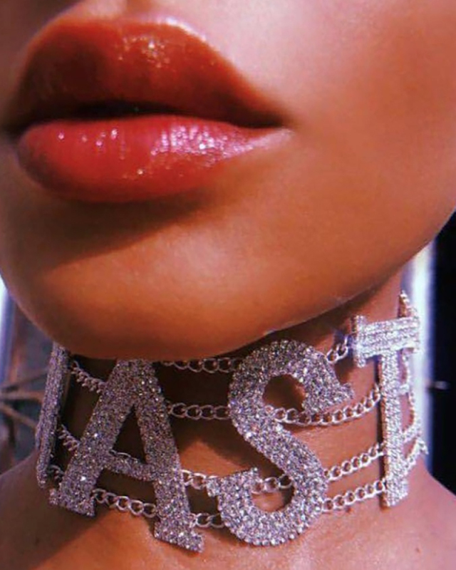 Wholesale Collar Letter Necklace