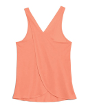 Solid Color Sleeveless Featherweight Milk Silk Criss Back Yoga Tank Tops S-XL