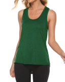New U-Neck Hollow Out Solid Color Sports Yoga Tank Tops Dark Red Blue Green Purple Gray S-XL