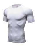 Men's 3D Printed Fashion Short Sleeve Running Train Tight Quick Dry T-shirt S-2XL