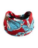 Bohemian Cashew Yoga Sports Headband Anti-perspirant Sweat-Absorbing Elastic Cotton Headband Women's Headwear Hair Accessories