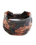 Bohemian Cashew Yoga Sports Headband Anti-perspirant Sweat-Absorbing Elastic Cotton Headband Women's Headwear Hair Accessories