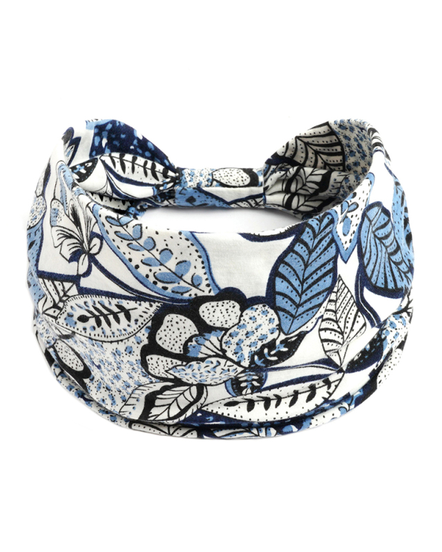 Bohemian Cashew Yoga Sports Headband Anti-perspirant Sweat-Absorbing Elastic Cotton Headband Women's Headwear Hair Accessories