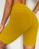 New Nylon Nude Feeling Tight Flared Pants Bra High Elastic Sports Vest Breathable Sweat-absorbing Yoga Wear Bra Shorts Long Sleeve Leggings S-L
