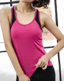 New Yoga Fitness Top Running Sports Women's Stretch Slim Fit I-shaped Vest Yoga Top M-2XL