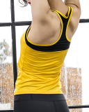 New Yoga Fitness Top Running Sports Women's Stretch Slim Fit I-shaped Vest Yoga Top M-2XL