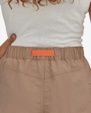 Women Big Pocket Solid Color High Waist Shorts Sports Casual Shorts Khaki Gray Green Black Pink S-3XL