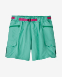Women Big Pocket Solid Color High Waist Shorts Sports Casual Shorts Khaki Gray Green Black Pink S-3XL