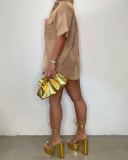 Short Sleeve Women Fashion Summer Hot Set S-XL
