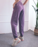 Women Sun Protection Pants Drawstring High Waist Fitness Quick-drying Pants Loose Casual  Running Sports Pants S-XL