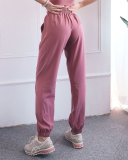Women Sun Protection Pants Drawstring High Waist Fitness Quick-drying Pants Loose Casual  Running Sports Pants S-XL