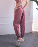 Women Sun Protection Pants Drawstring High Waist Fitness Quick-drying Pants Loose Casual  Running Sports Pants S-XL