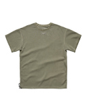 Summer Men's Loose Large Size Round Neck Short Sleeve Embroidery Washed Casual T-shirt M-3XL