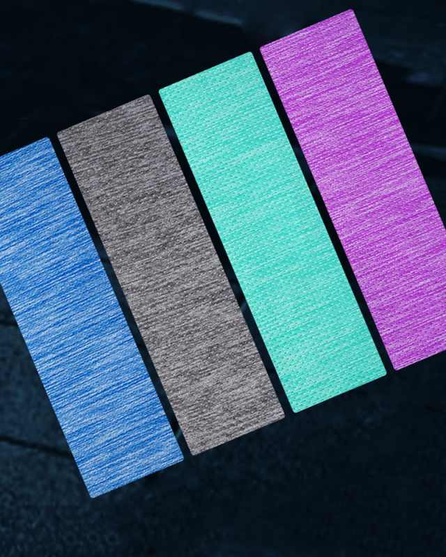 Solid Color Cool Feeling Quick-drying Sweat-absorbing Sports Gym Towel 100*30cm