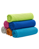 Solid Color Cool Feeling Quick-drying Sweat-absorbing Sports Gym Towel 100*30cm