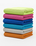Solid Color Cool Feeling Quick-drying Sweat-absorbing Sports Gym Towel 100*30cm