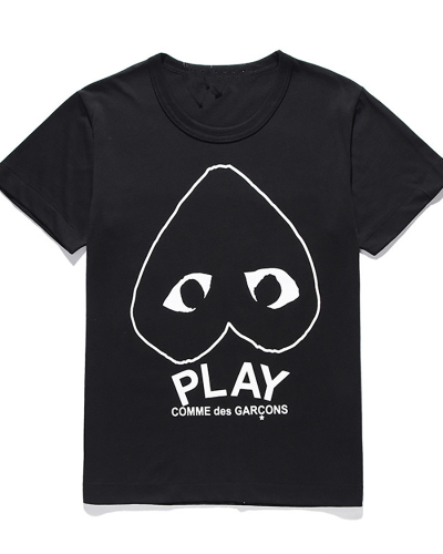 Love Heart Printed Short Sleeve T Shirt