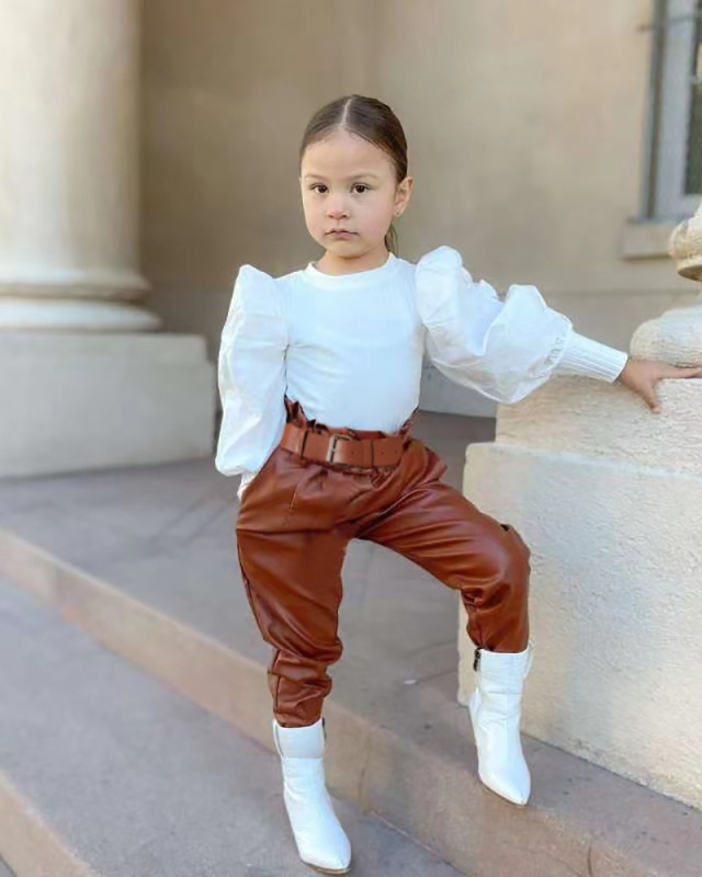 Long Sleeve Fall Winter Two Piece Cute Set