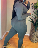 Women Long Sleeve Solid Color Hoodies Suit Causal Wear Two Pieces Outfit Pink Red Grey Black Blue Khaki S-XL