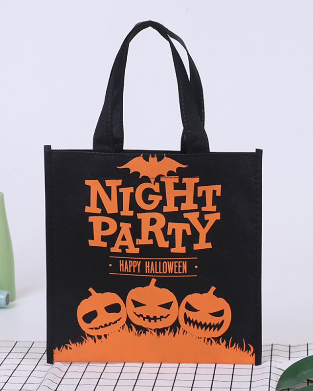Wholesale Halloween Tote Bag Gift Non Woven Bag Candy Bag 23*23cm