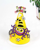 Wholesale Halloween Paper Kids Toys Halloween Decorations Hats Cartoon Hats