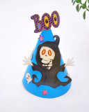 Wholesale Halloween Paper Kids Toys Halloween Decorations Hats Cartoon Hats