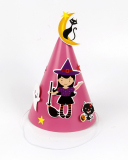 Wholesale Halloween Paper Kids Toys Halloween Decorations Hats Cartoon Hats